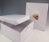 CAKE BOX WHITE 35CM