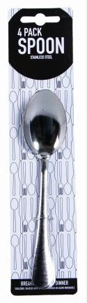 STAINLESS STEEL TABLESPOON 4PK