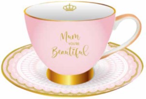Mum You're Beautiful Teacup Set