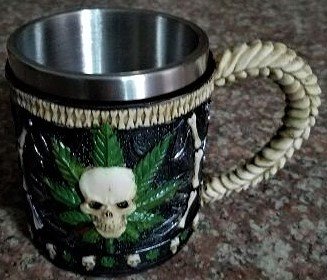 Cannabis Skull Mug MG4