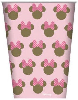 MINNIE MOUSE CUPS 8PK