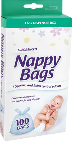 NAPPY BAGS Scented 100pk