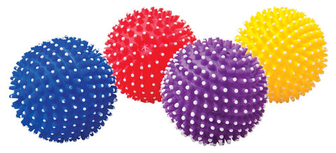 PET BALL SQUEAKY AND SPIKY 8cm