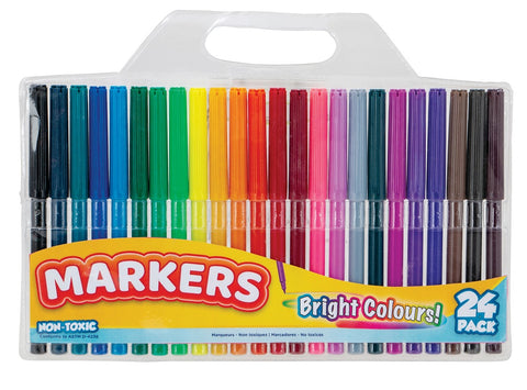 Coloured Markers 24PK