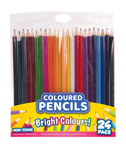 Coloured Pencils PK24