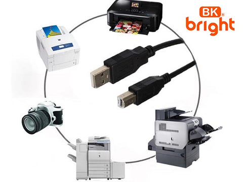 USB CABLE TYPE A MALE-TYPE B MALE