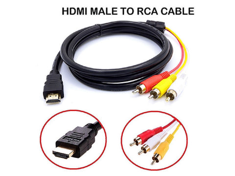 HDMI TO RCA MALE 1.5M