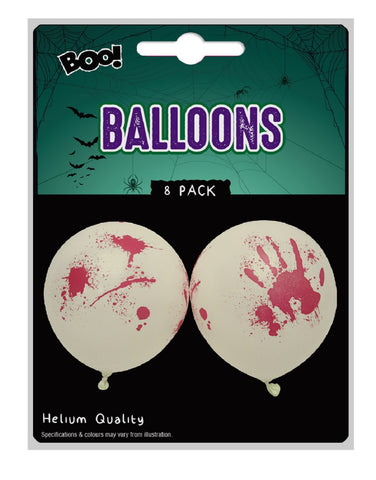Bloody Halloween Balloons 8PK