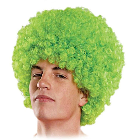 Afro Wig Green