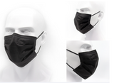 Disposable Face Mask 10pc Black