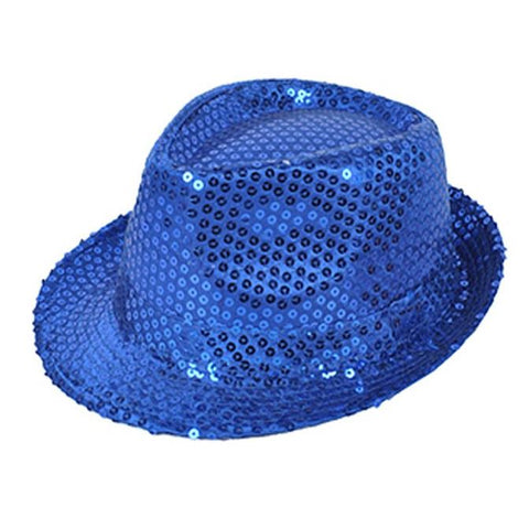 Hat Sequin Blue