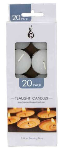 TEALIGHT CANDLE 20PC 14GM