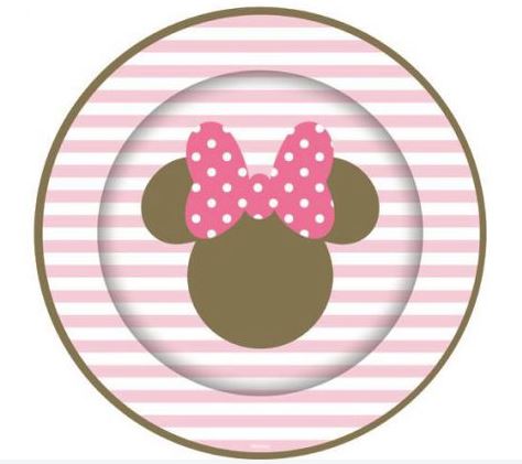 Minnie Mouse Paper Plate 8pk
