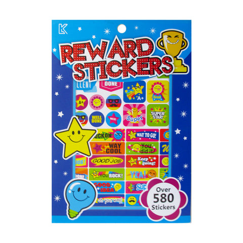 Reward Sticker Pad Stars 230x160mm