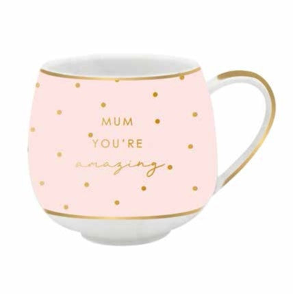Pink & Gold You're Amazing Mug