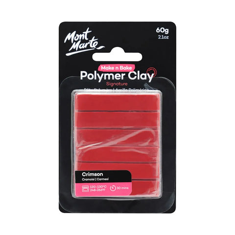 MM Make n Bake Polymer Clay 60g Crimson