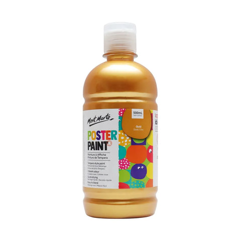 MM Poster Paint 500ml Gold