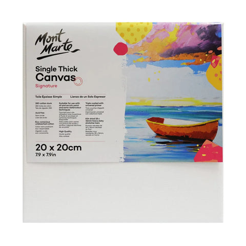 MM Studio Canvas Pine Frame S.T.20x20cm
