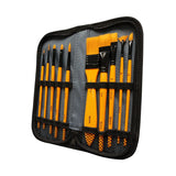 MM Brush Set in Wallet 11pc Acrylic