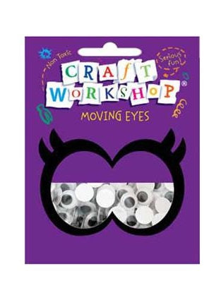 MOVING EYES 10MM 100PC