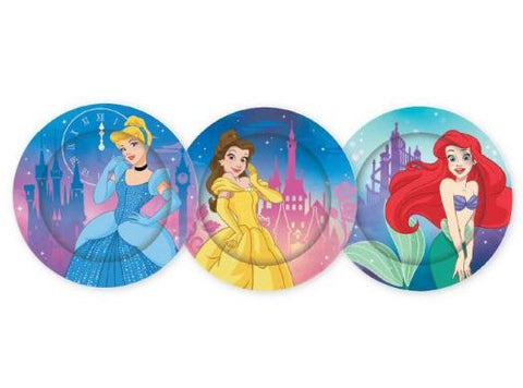 Disney Princess Plates 8pk