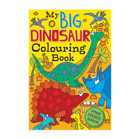 Col. Book Dinosaurs 72pg 320x220mm