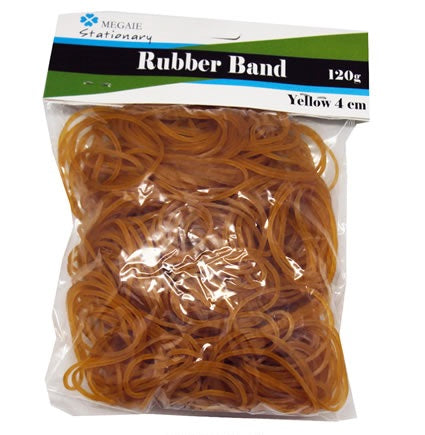 YELLOW RUBBER BAND 4cm