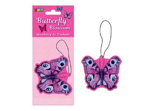 Car Air Freshener Butterfly (Strawberry)