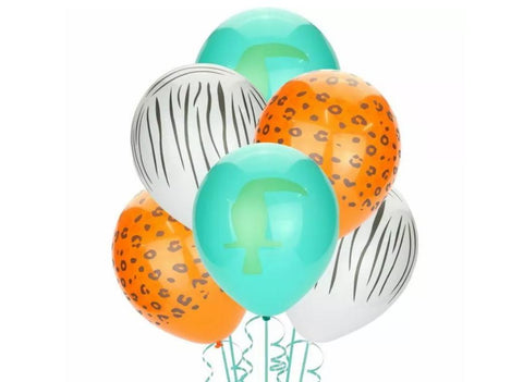 Jungle Latex Balloons 10pk