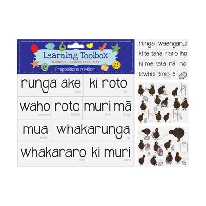 Magnetic NZ Maori Prepositions 43pc